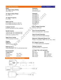 PSA18R-120P Datasheet Page 2