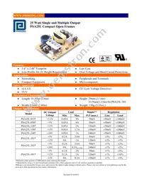 PSA25L-301 Datasheet Cover