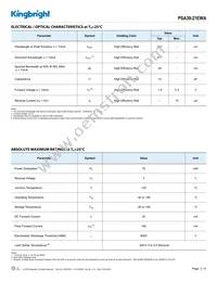 PSA39-21EWA Datasheet Page 2