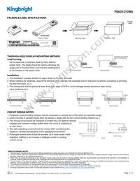 PSA39-21GWA Datasheet Page 4