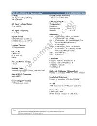 PSAA05A-050QL6-R Datasheet Page 2