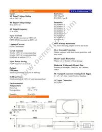 PSAA15W-480V Datasheet Page 2