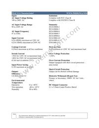 PSAC12A-480 Datasheet Page 2