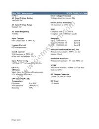 PSAC24E-120 Datasheet Page 2