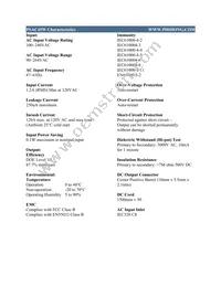 PSAC45W-560 Datasheet Page 2