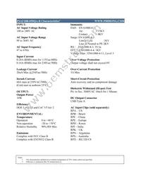 PSAF10R-050QA-R Datasheet Page 2