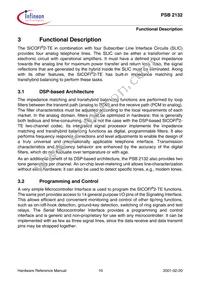 PSB 2132 H V2.2 Datasheet Page 19