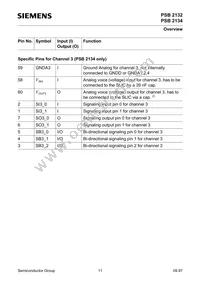 PSB 2134 H V2.2 Datasheet Page 11