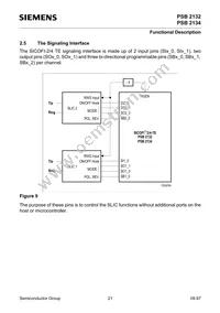 PSB 2134 H V2.2 Datasheet Page 21