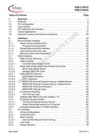 PSB 21384 H V1.3 Datasheet Page 5
