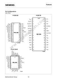 PSB2163T-V31TR Datasheet Page 13