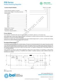 PSB483A-7IR Datasheet Page 3