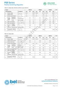 PSB483A-7IR Datasheet Page 7