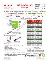 PSB50W-1400-34 Datasheet Cover