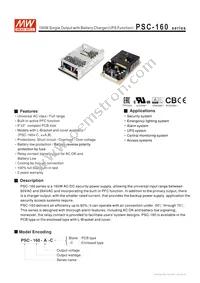 PSC-160A Datasheet Cover
