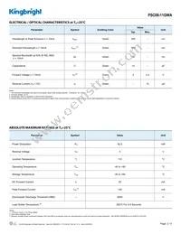 PSC08-11GWA Datasheet Page 2