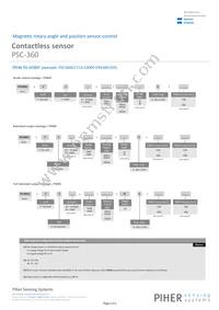 PSC360G2-F2AA-C0002-ERA360-05K Datasheet Page 2
