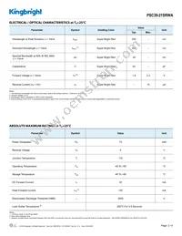 PSC39-21SRWA Datasheet Page 2