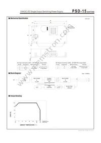 PSD-15C-5 Datasheet Page 2