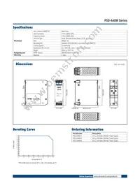 PSD-A40W24 Datasheet Page 2