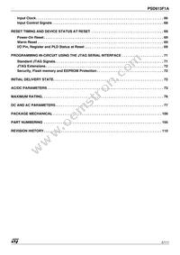 PSD813F1A-90JI Datasheet Page 5
