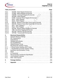 PSF 21150 H V1.4 Datasheet Page 8