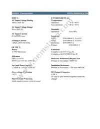 PSM03C-050Q-3 Datasheet Page 2