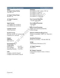 PSM36W-120L6 Datasheet Page 2