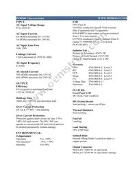 PSM500-210-R Datasheet Page 2