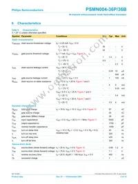 PSMN004-36B Datasheet Page 5