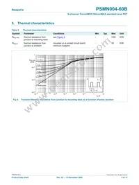 PSMN004-60B Datasheet Page 5