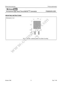 PSMN005-25D Datasheet Page 9