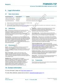 PSMN005-75P Datasheet Page 12