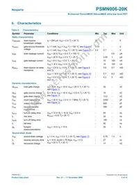 PSMN006-20K Datasheet Page 5