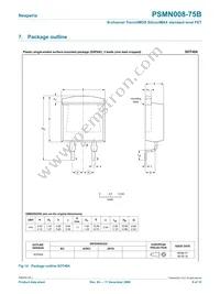 PSMN008-75B Datasheet Page 9