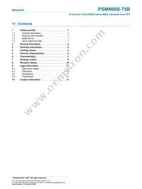 PSMN008-75B Datasheet Page 12
