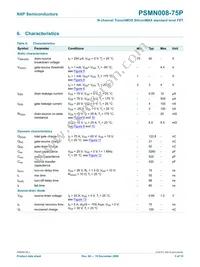 PSMN008-75P Datasheet Page 6