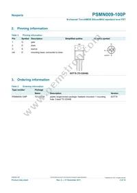 PSMN009-100P Datasheet Page 2