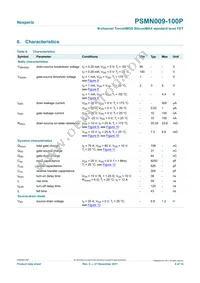 PSMN009-100P Datasheet Page 6