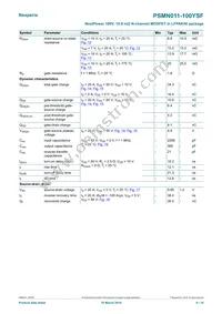 PSMN011-100YSFX Datasheet Page 6