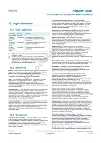 PSMN011-60MLX Datasheet Page 11