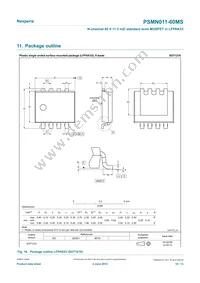 PSMN011-60MSX Datasheet Page 10