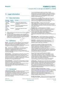 PSMN012-100YLX Datasheet Page 10