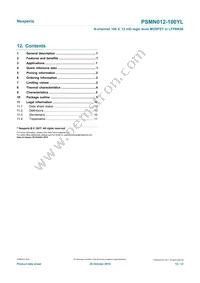 PSMN012-100YLX Datasheet Page 12