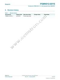 PSMN012-60YS Datasheet Page 12