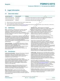 PSMN012-60YS Datasheet Page 13