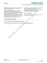 PSMN012-60YS Datasheet Page 14