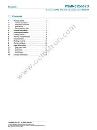 PSMN012-60YS Datasheet Page 15