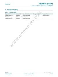 PSMN012-80PS Datasheet Page 11