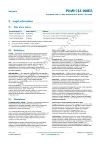 PSMN013-100ES Datasheet Page 12